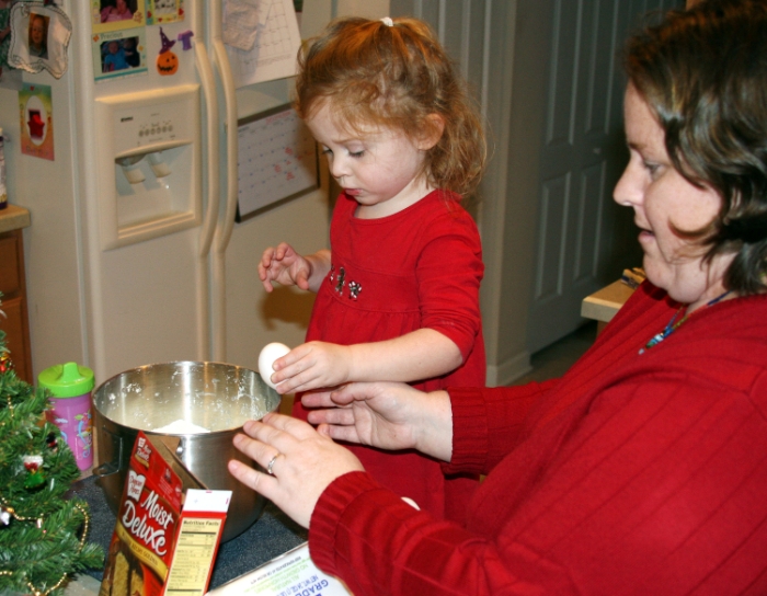 Baking the Christmas Cake